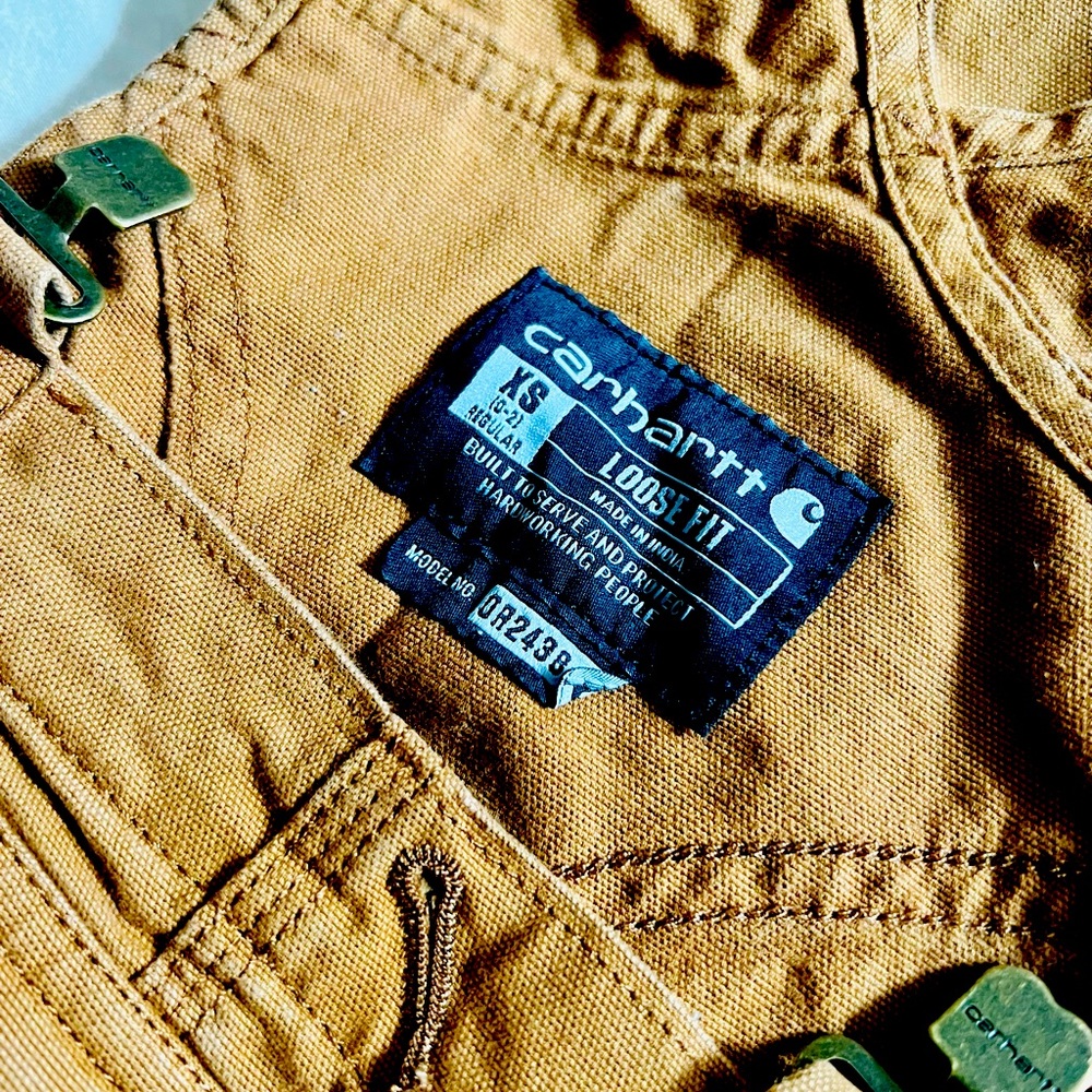 Carhartt Canvas Bib Overall